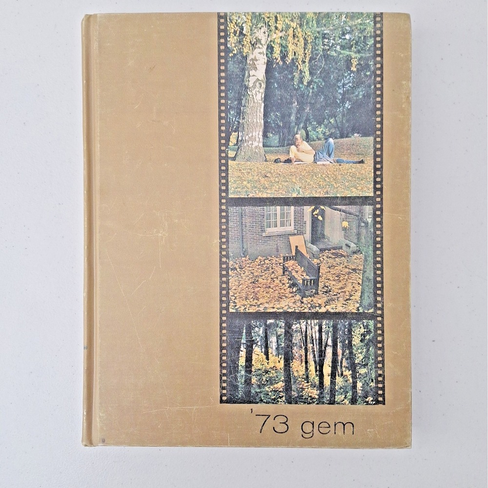 1973 Gem of the Mountains University of Idaho Yearbook Hardcover Unused RARE